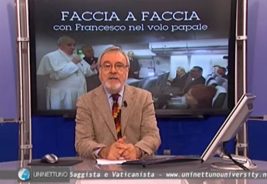 Comunicazione e messaggio di Papa Francesco: Faccia a Faccia - Con Francesco nel Volo Papale